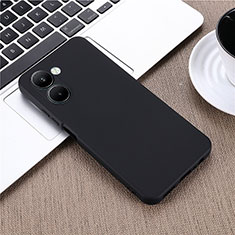 Coque Ultra Fine Silicone Souple 360 Degres Housse Etui pour Realme C33 (2023) Noir