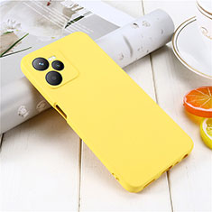 Coque Ultra Fine Silicone Souple 360 Degres Housse Etui pour Realme C35 Jaune