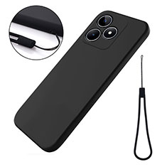 Coque Ultra Fine Silicone Souple 360 Degres Housse Etui pour Realme C51 Noir