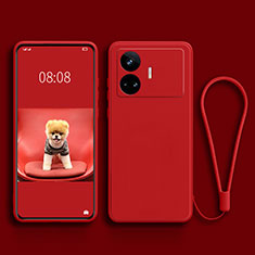 Coque Ultra Fine Silicone Souple 360 Degres Housse Etui pour Realme GT Neo5 SE 5G Rouge