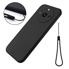 Coque Ultra Fine Silicone Souple 360 Degres Housse Etui pour Realme Narzo 60 Pro 5G Noir