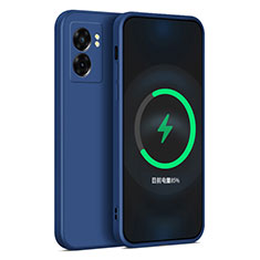 Coque Ultra Fine Silicone Souple 360 Degres Housse Etui pour Realme Q5i 5G Bleu