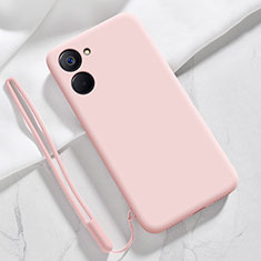 Coque Ultra Fine Silicone Souple 360 Degres Housse Etui pour Realme Q5x 5G Rose