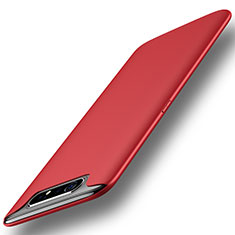 Coque Ultra Fine Silicone Souple 360 Degres Housse Etui pour Samsung Galaxy A80 Rouge