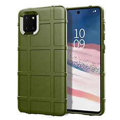 Coque Ultra Fine Silicone Souple 360 Degres Housse Etui pour Samsung Galaxy Note 10 Lite Vert