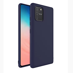 Coque Ultra Fine Silicone Souple 360 Degres Housse Etui pour Samsung Galaxy S10 Lite Bleu