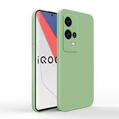 Coque Ultra Fine Silicone Souple 360 Degres Housse Etui pour Vivo iQOO 8 5G Vert