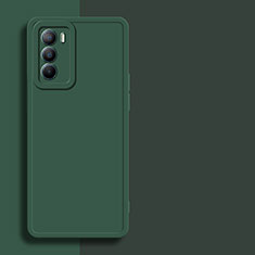 Coque Ultra Fine Silicone Souple 360 Degres Housse Etui pour Vivo iQOO 9 SE 5G Vert Nuit