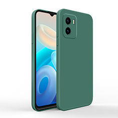 Coque Ultra Fine Silicone Souple 360 Degres Housse Etui pour Vivo iQOO U5x Vert Nuit