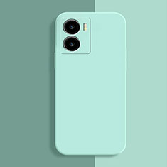 Coque Ultra Fine Silicone Souple 360 Degres Housse Etui pour Vivo iQOO Z7 5G Cyan