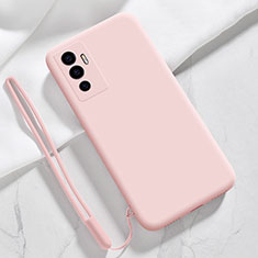 Coque Ultra Fine Silicone Souple 360 Degres Housse Etui pour Vivo V23e 5G Rose