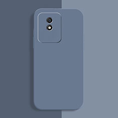 Coque Ultra Fine Silicone Souple 360 Degres Housse Etui pour Vivo Y02 Gris Lavende