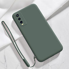 Coque Ultra Fine Silicone Souple 360 Degres Housse Etui pour Vivo Y20 Vert Nuit