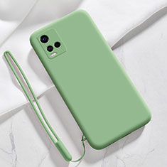 Coque Ultra Fine Silicone Souple 360 Degres Housse Etui pour Vivo Y21 Vert