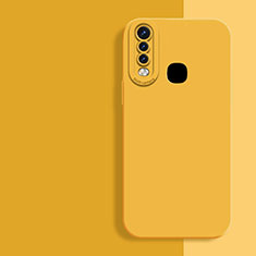 Coque Ultra Fine Silicone Souple 360 Degres Housse Etui pour Vivo Y3 Jaune