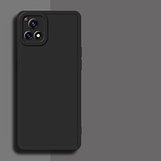 Coque Ultra Fine Silicone Souple 360 Degres Housse Etui pour Vivo Y31s 5G Noir