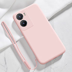 Coque Ultra Fine Silicone Souple 360 Degres Housse Etui pour Vivo Y35 5G Rose