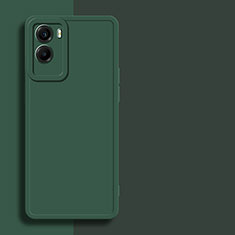 Coque Ultra Fine Silicone Souple 360 Degres Housse Etui pour Vivo Y55s (2021) Vert Nuit