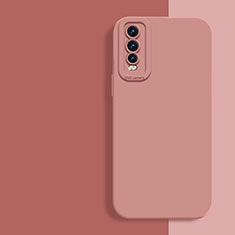 Coque Ultra Fine Silicone Souple 360 Degres Housse Etui pour Vivo Y70S 5G Rose