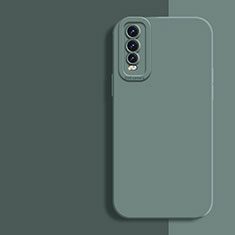 Coque Ultra Fine Silicone Souple 360 Degres Housse Etui pour Vivo Y70S 5G Vert