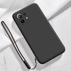 Coque Ultra Fine Silicone Souple 360 Degres Housse Etui pour Xiaomi Mi 11 5G Noir