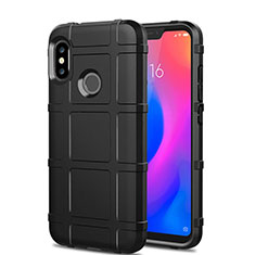 Coque Ultra Fine Silicone Souple 360 Degres Housse Etui pour Xiaomi Mi A2 Lite Noir