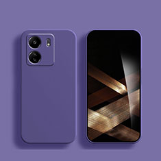 Coque Ultra Fine Silicone Souple 360 Degres Housse Etui pour Xiaomi Poco C65 Violet