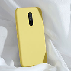 Coque Ultra Fine Silicone Souple 360 Degres Housse Etui pour Xiaomi Redmi K30 4G Jaune