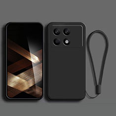 Coque Ultra Fine Silicone Souple 360 Degres Housse Etui pour Xiaomi Redmi K70 5G Noir