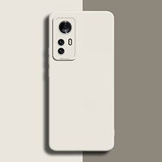 Coque Ultra Fine Silicone Souple 360 Degres Housse Etui pour Xiaomi Redmi Note 12S Blanc