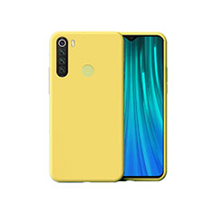 Coque Ultra Fine Silicone Souple 360 Degres Housse Etui pour Xiaomi Redmi Note 8 (2021) Jaune