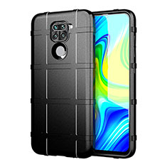 Coque Ultra Fine Silicone Souple 360 Degres Housse Etui pour Xiaomi Redmi Note 9 Noir