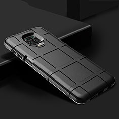 Coque Ultra Fine Silicone Souple 360 Degres Housse Etui pour Xiaomi Redmi Note 9S Noir
