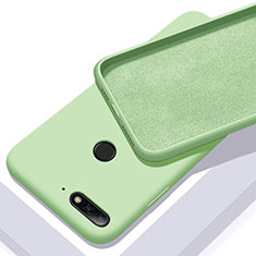 Coque Ultra Fine Silicone Souple 360 Degres Housse Etui S01 pour Huawei Enjoy 8e Vert