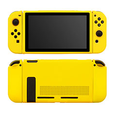 Coque Ultra Fine Silicone Souple 360 Degres Housse Etui S01 pour Nintendo Switch Jaune