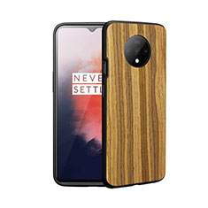 Coque Ultra Fine Silicone Souple 360 Degres Housse Etui S01 pour OnePlus 7T Marron