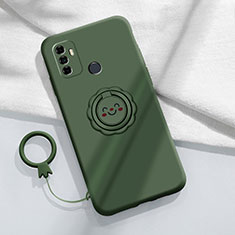 Coque Ultra Fine Silicone Souple 360 Degres Housse Etui S01 pour Oppo A11s Vert Nuit