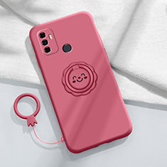 Coque Ultra Fine Silicone Souple 360 Degres Housse Etui S01 pour Oppo A33 Vin Rouge