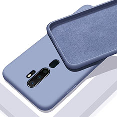 Coque Ultra Fine Silicone Souple 360 Degres Housse Etui S01 pour Oppo A5 (2020) Gris