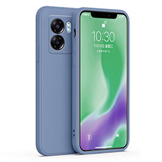 Coque Ultra Fine Silicone Souple 360 Degres Housse Etui S01 pour Oppo A77 5G Gris Lavende