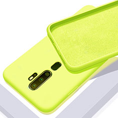 Coque Ultra Fine Silicone Souple 360 Degres Housse Etui S01 pour Oppo A9 (2020) Jaune