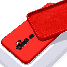 Coque Ultra Fine Silicone Souple 360 Degres Housse Etui S01 pour Oppo A9 (2020) Rouge