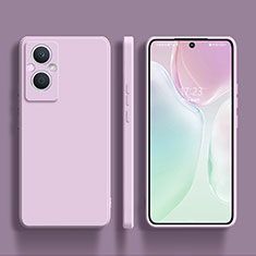 Coque Ultra Fine Silicone Souple 360 Degres Housse Etui S01 pour Oppo A96 5G Violet Clair