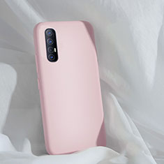 Coque Ultra Fine Silicone Souple 360 Degres Housse Etui S01 pour Oppo Reno3 Pro Rose