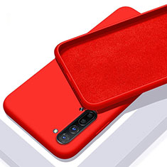 Coque Ultra Fine Silicone Souple 360 Degres Housse Etui S01 pour Oppo Reno3 Rouge