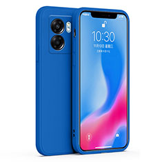 Coque Ultra Fine Silicone Souple 360 Degres Housse Etui S01 pour Realme Narzo 50 5G Bleu