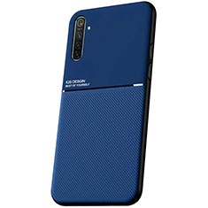 Coque Ultra Fine Silicone Souple 360 Degres Housse Etui S01 pour Realme XT Bleu