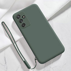 Coque Ultra Fine Silicone Souple 360 Degres Housse Etui S01 pour Samsung Galaxy A14 4G Vert Nuit