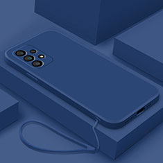 Coque Ultra Fine Silicone Souple 360 Degres Housse Etui S01 pour Samsung Galaxy A23 4G Bleu