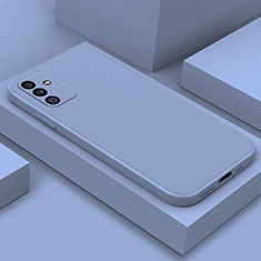 Coque Ultra Fine Silicone Souple 360 Degres Housse Etui S01 pour Samsung Galaxy A82 5G Gris Lavende